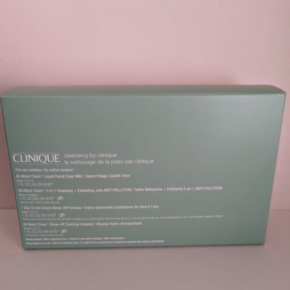Clinique Cleansing Set of 4 Cleansers - Picture 2 of 2